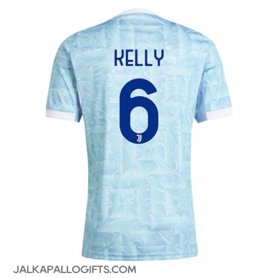 Juventus Lloyd Kelly #6 Vieraspaita 2025-26 Lyhythihainen Juventus Lloyd Kelly #6 Vieraspaita 2025-26 Lyhythihainen